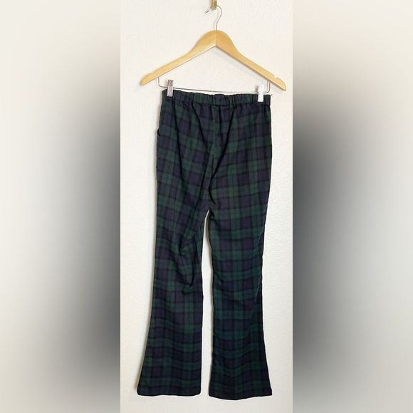 Brandy Melville plaid pants with a kick flare, size M. - Picture 3 of 8